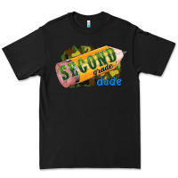 Black second grade dude Premium Tee - RanaPortraitStore