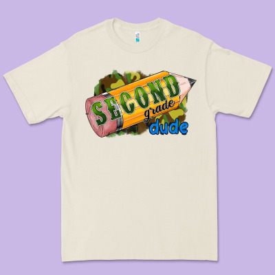 Second Grade Dude Premium Tee Designed By Ranaportraitstore