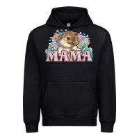 Black Easter Bunny Mama  mother's day Urban Hoodie - HowdyJamesFarm