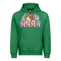 Emerald Easter Bunny Mama  mother's day Urban Hoodie - HowdyJamesFarm