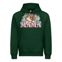 Forest Green Easter Bunny Mama  mother's day Urban Hoodie - HowdyJamesFarm