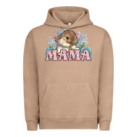 Pigment Burro Easter Bunny Mama  mother's day Urban Hoodie - HowdyJamesFarm