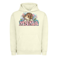 Pigment Pistachio Easter Bunny Mama  mother's day Urban Hoodie - HowdyJamesFarm