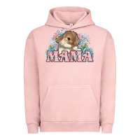 Pigment Salmon Easter Bunny Mama  mother's day Urban Hoodie - HowdyJamesFarm