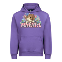 Tulip Easter Bunny Mama  mother's day Urban Hoodie - HowdyJamesFarm