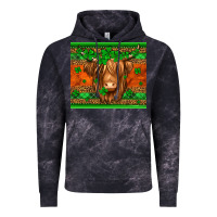 Cloud Black st patricks day long haired cow Vintage Hoodie - Jasminsmagicworld