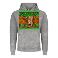 Cloud Rock st patricks day long haired cow Vintage Hoodie - Jasminsmagicworld