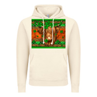 Vintage Artic st patricks day long haired cow Vintage Hoodie - Jasminsmagicworld