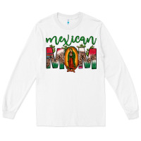 Mexican Mom Our Lady Of Guadalupe Leopard Long Sleeve Tee | Teevron