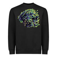 Black Sea Coral Heavyweight Sweatshirt - LillyAllenDesigns