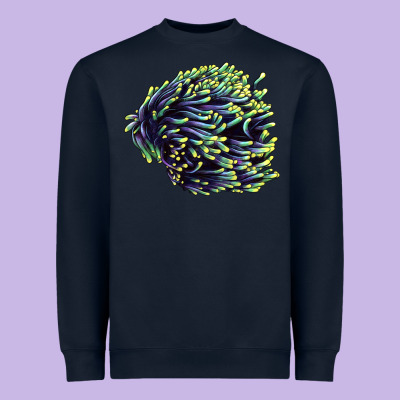 Sea Coral Heavyweight Sweatshirt Designed By Lillyallendesigns