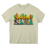 Mossy blessed mama Heavy Core Tee - Zillion Design Studio