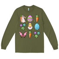 Army Green easter elementary Long Sleeve Tee - MaliasSmallBusiness