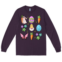 Plum easter elementary Long Sleeve Tee - MaliasSmallBusiness