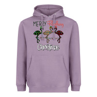 Lavender Merry Flocking Christmas Heavyweight Hoodie - Bettercallsaul