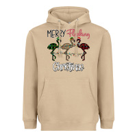 Mushroom Merry Flocking Christmas Heavyweight Hoodie - Bettercallsaul