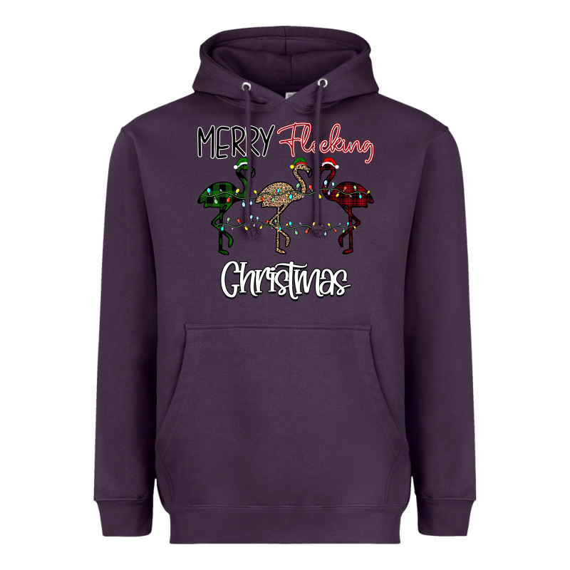 Merry Flocking Christmas Heavyweight Hoodie by Bettercallsaul | Teevron