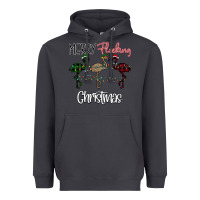 Smoke Merry Flocking Christmas Heavyweight Hoodie - Bettercallsaul