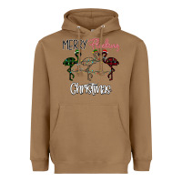 Toasted Coconut Merry Flocking Christmas Heavyweight Hoodie - Bettercallsaul