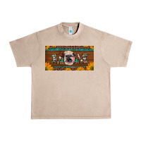 Western Heifer Mom With Sunflowers And Turquoise License Plate Urban Heavy Tee | Teevron