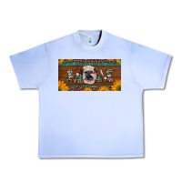 Grape Ice western heifer mom with sunflowers and turquoise license plate Urban Heavy Tee - Artiststas