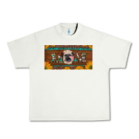 Pistachio western heifer mom with sunflowers and turquoise license plate Urban Heavy Tee - Artiststas