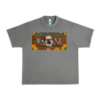 Tornado western heifer mom with sunflowers and turquoise license plate Urban Heavy Tee - Artiststas
