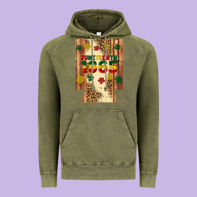 Juneteenth 1865 12 Oz Can Cooler (regular) Vintage Hoodie Designed By Artiststas