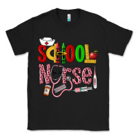 Black School Nurse Classic Tee - LillyAllenDesigns