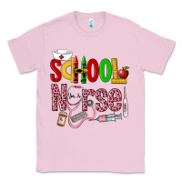 Bubblegum Pink School Nurse Classic Tee - LillyAllenDesigns