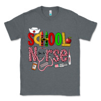 Charcoal Heather School Nurse Classic Tee - LillyAllenDesigns