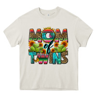 Cream mom of twins Heavy Core Tee - Zillion Design Studio