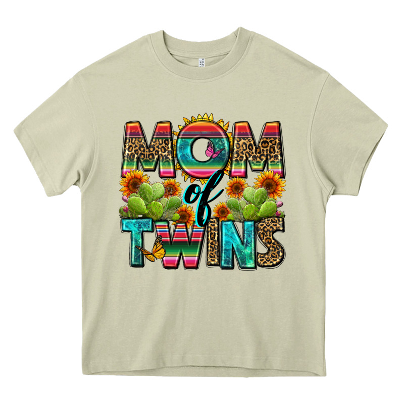 Mom Of Twins Heavy Core Tee by Zillion Design Studio | Teevron