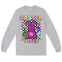 Moon Dust easter vibes peep faux sequin Long Sleeve Tee - MaliasSmallBusiness