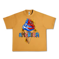 Peanut Butter ice cream america Urban Heavy Tee - AdoDesignShop