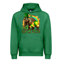 Emerald St. Patrick's Day mear bear Urban Hoodie - HowdyJamesFarm
