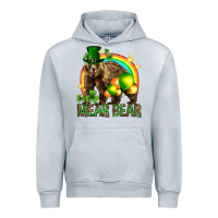 Heather Grey St. Patrick's Day mear bear Urban Hoodie - HowdyJamesFarm