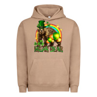 Pigment Burro St. Patrick's Day mear bear Urban Hoodie - HowdyJamesFarm