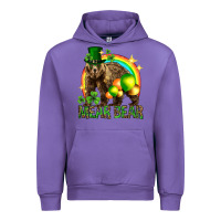 Tulip St. Patrick's Day mear bear Urban Hoodie - HowdyJamesFarm