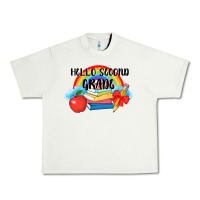 Pistachio back to school hello second grade 3200x2400 Urban Heavy Tee - AdoDesignShop