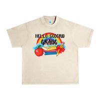 Sandshell back to school hello second grade 3200x2400 Urban Heavy Tee - AdoDesignShop