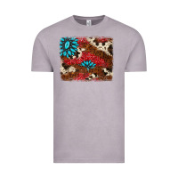 Vintage Zinc gemstone cowhide background Vintage Tee - AdoDesignShop