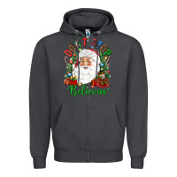 Smoke Don't stop believin' Zipper Hoodie - NancyCooperArtShop