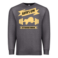 Charcoal Heather Sloth s Gym Premium Sweatshirt - Bettercallsaul