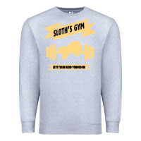 Heather Grey Sloth s Gym Premium Sweatshirt - Bettercallsaul