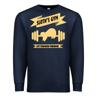 Navy Sloth s Gym Premium Sweatshirt - Bettercallsaul