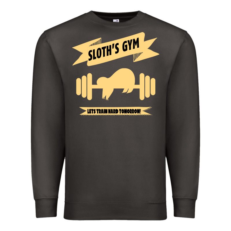 Sloth S Gym Premium Sweatshirt by Bettercallsaul | Teevron