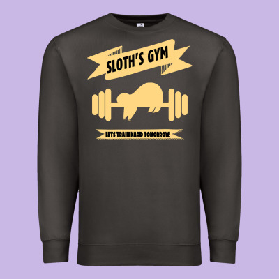 Sloth S Gym Premium Sweatshirt Designed By Bettercallsaul