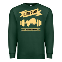 Sports Green Sloth s Gym Premium Sweatshirt - Bettercallsaul