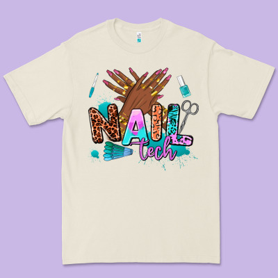 Nail Tech Premium Tee Designed By Adodesignshop